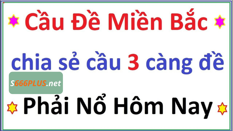 các phương pháp dự đoán số 3 càng