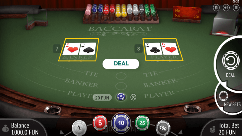 Tham gia baccarat game online