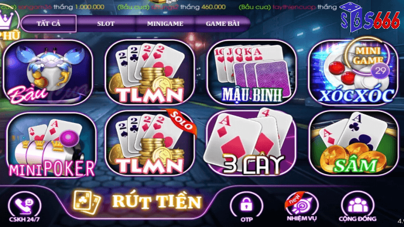 Game bài đổi thưởng uy tín