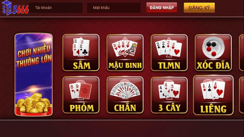 Các Loại Game Bài Đổi Thưởng Trên S666