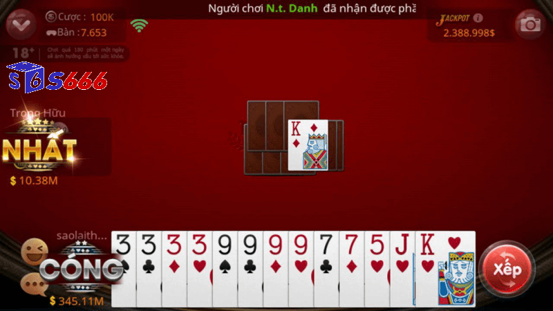 Game tiến lên miền nam tại S666